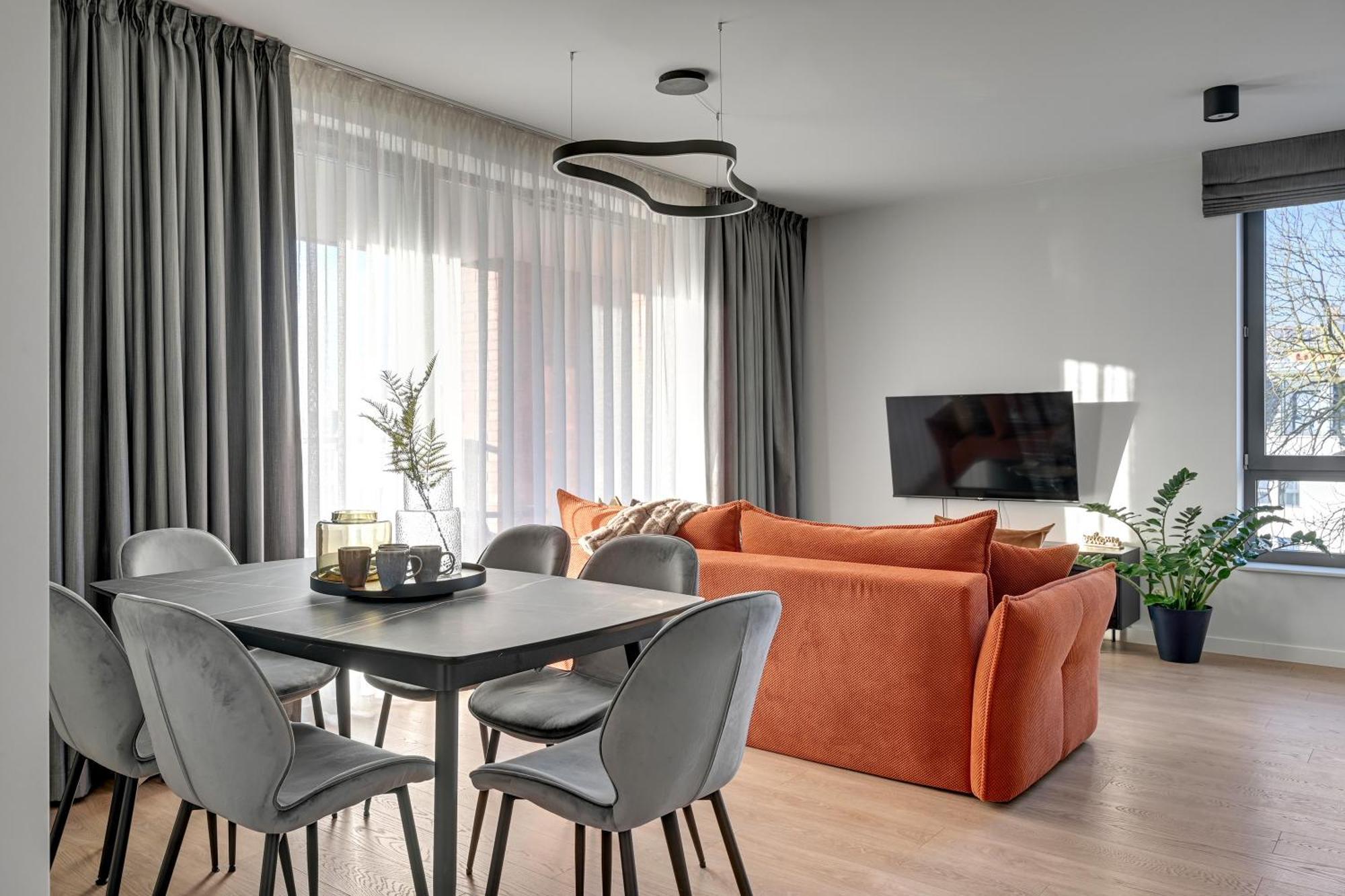 Scala 60K City Center Apartments With Parking By Lion Apartments Gdańsk Exterior foto